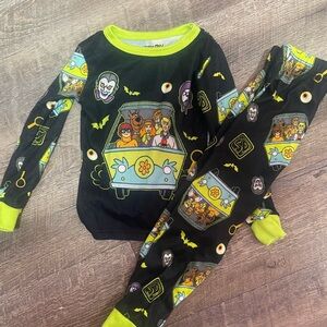 Scooby-Doo Kids Matching Set - Black and Green